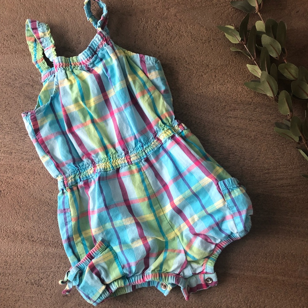 Baby Girl 12 month Bow Romper -V5 - Picture 3 of 3